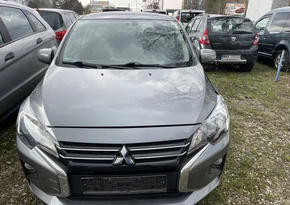 mitsubishi space star mazowieckie Mitsubishi Space Star cena 33333 przebieg: 56000, rok produkcji 2021 z Biskupiec